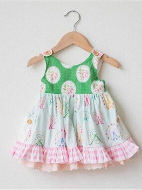 SweetHoney Ferris Wheel Dress (Size:8)